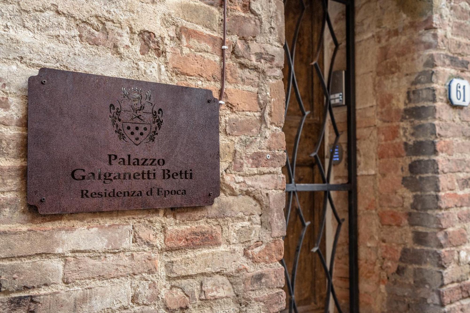 Palazzo Galganetti Betti Villa Colle Val D'Elsa Dış mekan fotoğraf